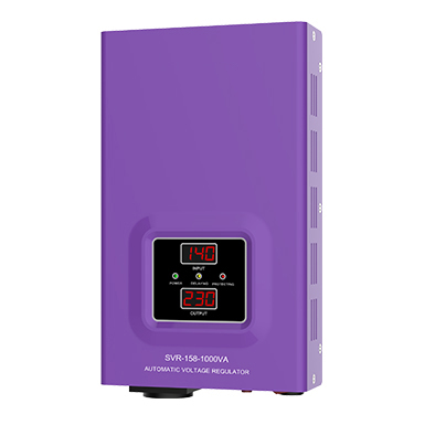 SVR-158 Series (0.5kVA-2kVA) Super Slim Wall Mount Relay Type Voltage Stabilizer